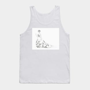 Fashion Design Sketch Tank Top